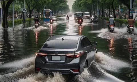 Jangan Panik! Ini Tips Menangani Mobil yang Terendam Banjir