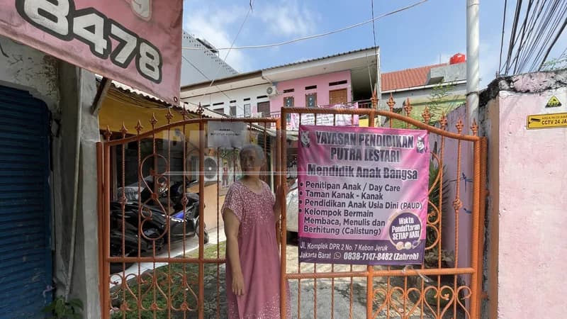 Tampak depan daycare Putra Lestari (Foto: PARBOABOA/Defri Ngo)