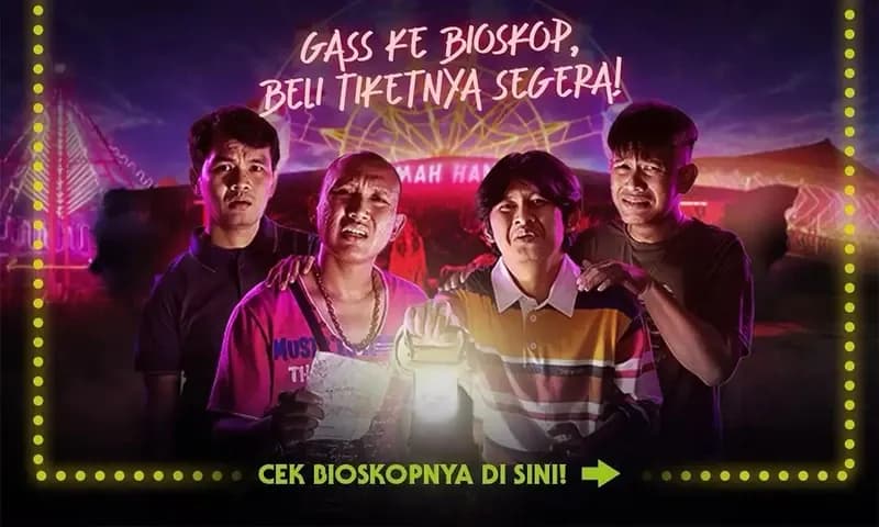 Film Agak Laen berhasil masuk daftar film terlaris sepanjang masa (Foto: instagram/@pilem.agak.laen)
