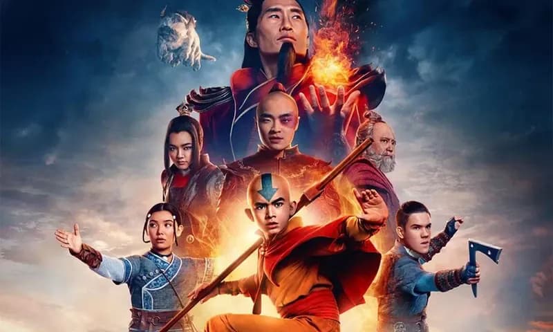 Poster Film Avatar: The Last Airbender (Foto: Instagram/@avatarnetflix)