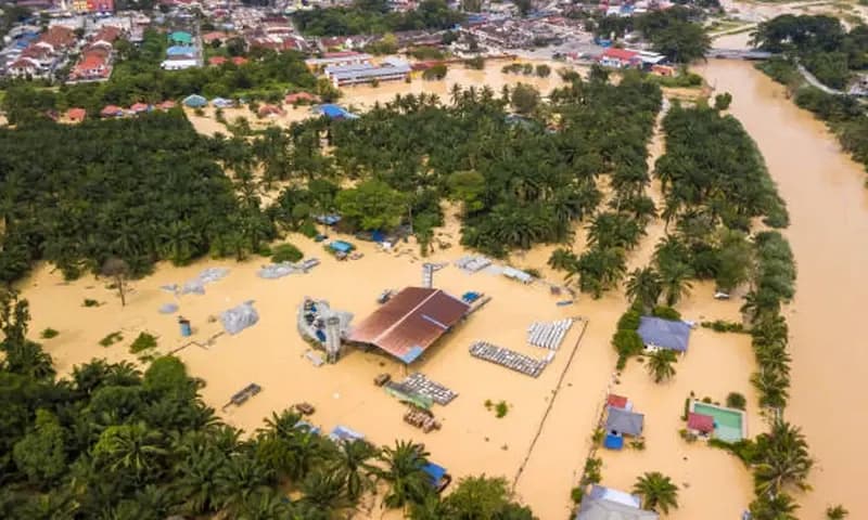 Ilustrasi Banjir bandang di Tano Timbangan Angkola, Rabu (18/12/2024). (Foto: iStock/faizzaki)