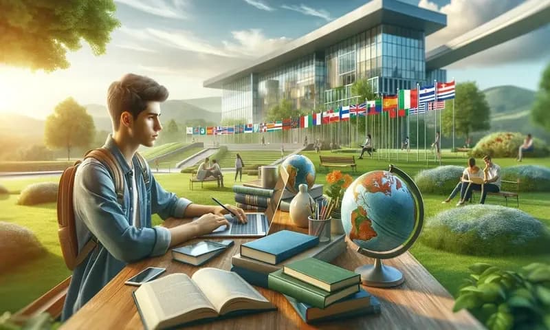 Ilustrasi mahasiswa jurusan hubungan internasional (Foto: Parboaboa/Ratni)
