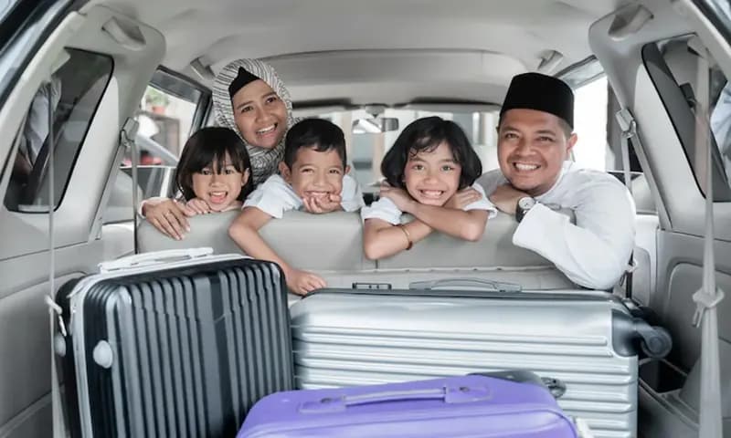 Ilustrasi Mudik (Foto: Freepik/@odua)