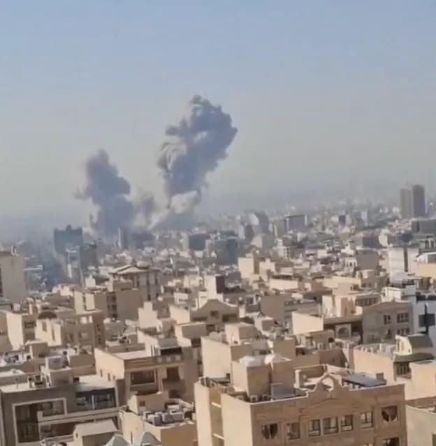 Hari ini AS-Israel serang Teheran, ibukota Iran (foto: Instagram)