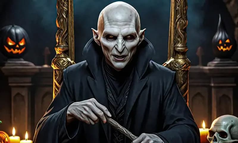 Ilustrasi Animasi Voldemort dalam Film Harry Potter (Foto: Freepik/@Hamza335)