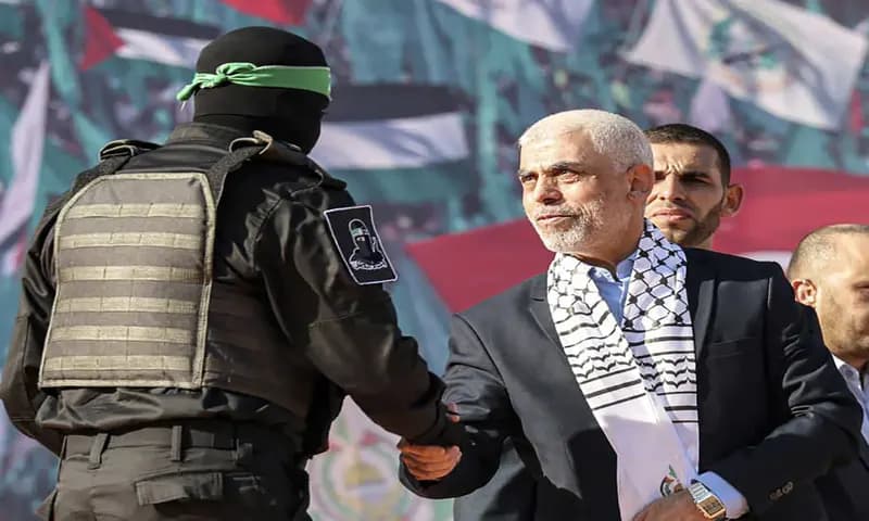 Hamas tunjuk jadi pemimpin politik hamas. (Foto: X/@RyanRozbiani)