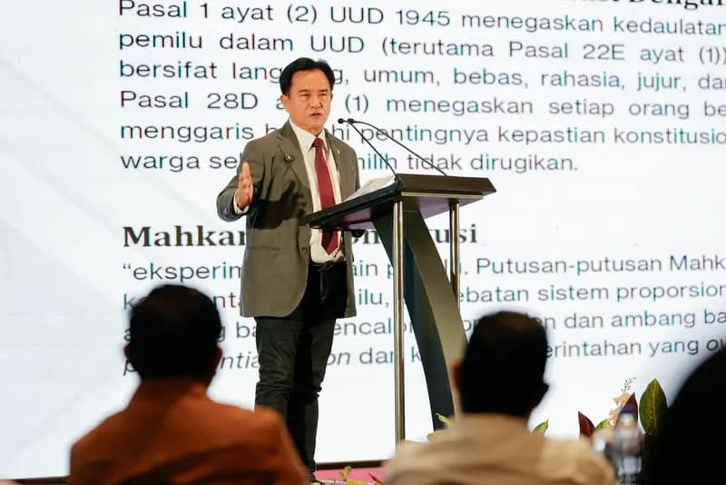 Menko Koordinator Bidang Hukum, Hak Asasi Manusia, Imigrasi, dan Pemasyarakatan Yusril Ihza Mahendra (foto: Kemenko Kumham Imipas)